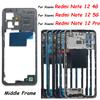 For Xiaomi Redmi Note 12 4G / Note 12 5G / Note 12 Pro 4G / Note 12s Middle Bezel Frame Antenna Cover Replacement Parts