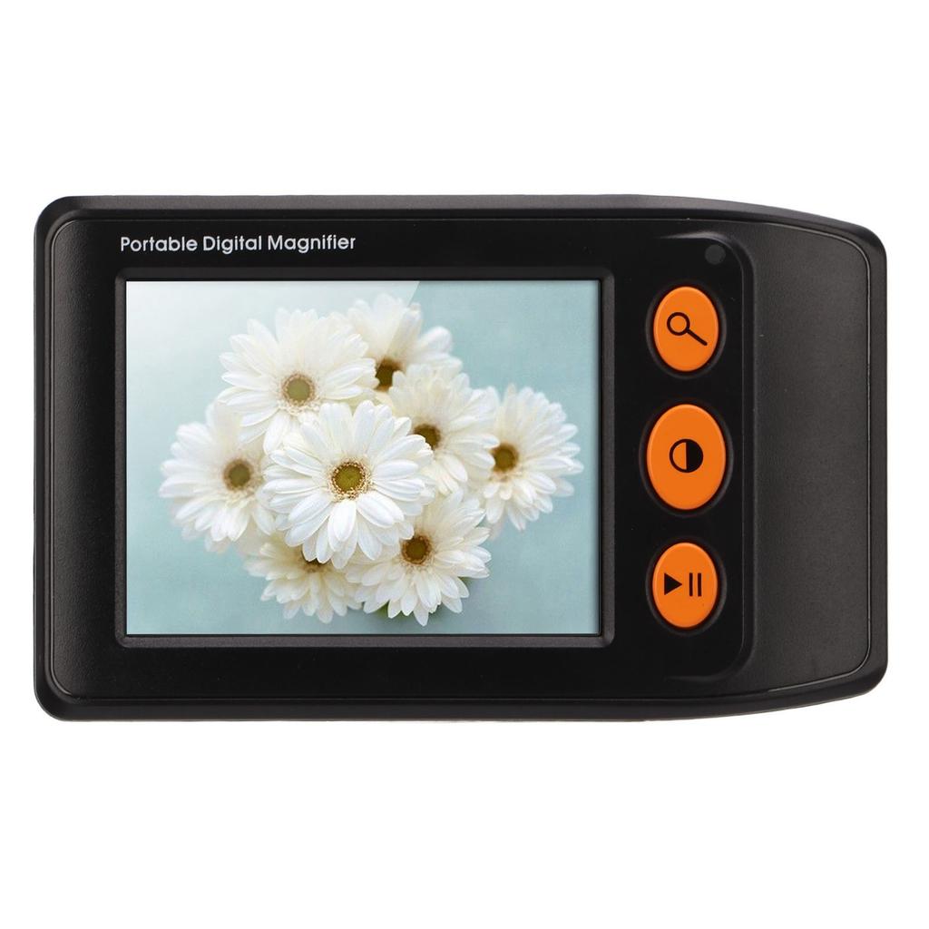 3.5in LCD Screen Electronic Video Magnifier 2x To 25x Zoom Handheld Magnifier Reading Aids for Low Vision