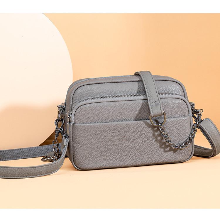 IELGY Ladies Fashion Cross-Body Small Square Bag Simple All-Match