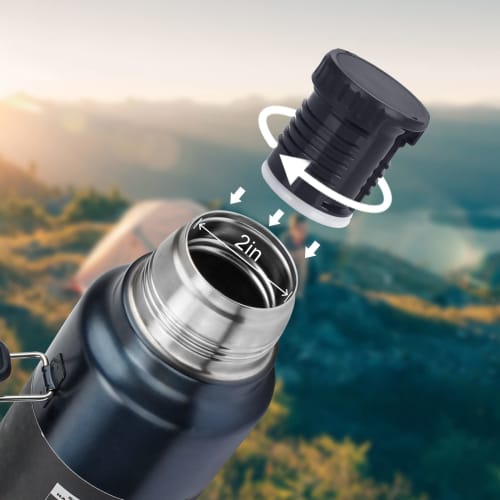 Parts Shop Replacement Thermos Stopper for Stanley Classic Vacuum Insulated Wide Mouth Bottles (1.5 Quart) for Cold & Hot Drinks - Keeps Liquids Hot O