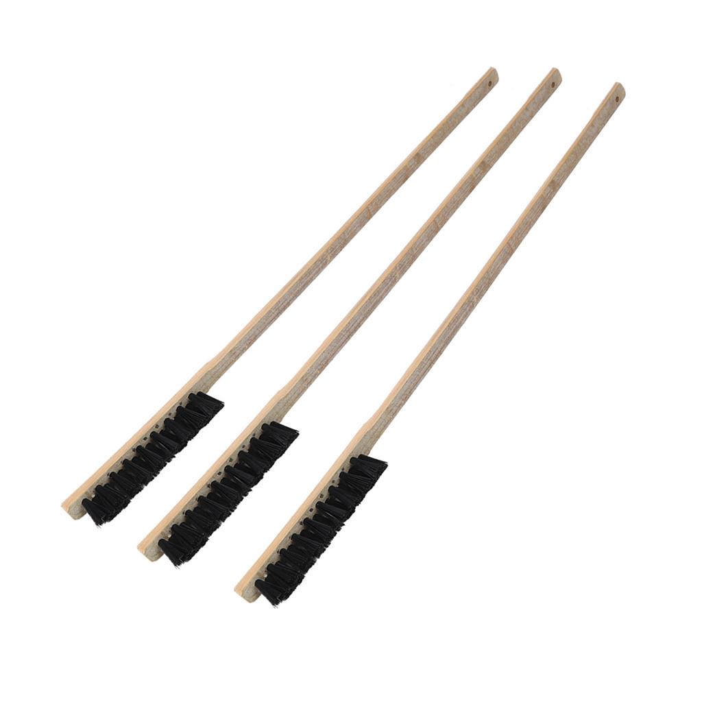 3PCS Wooden Durable Long Handle Bird Cage Cleaning Brush for Parrots Necessary Supplies
