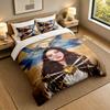 Set Biancheria da Letto 3 PezziLana Del Rey Lenzuolo Morbido e Due Federe Decorazione Camera da Letto Casa