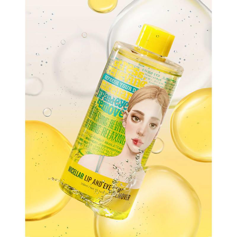 

Stress Relieving Micellar Lip & Eye Remover_300ml