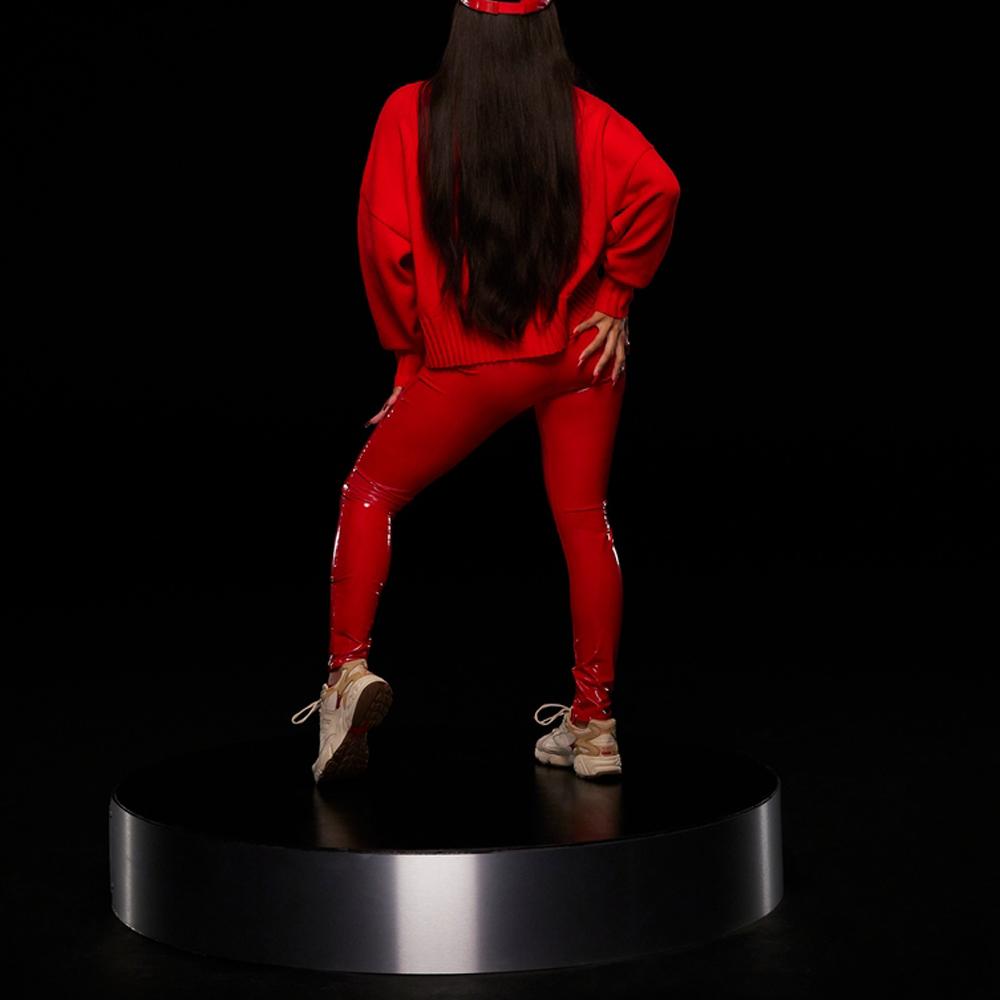 Adidas X Ivy Park Co-Branded Side Stripe High Collar Pullover Sweater Men Tops Red HH7299