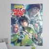 The Rising of the Shield Hero Anime Wandkleed Hippie Bloemen Muurkleden Slaapzaal Decor Goedkoop Hippie Wandhanger