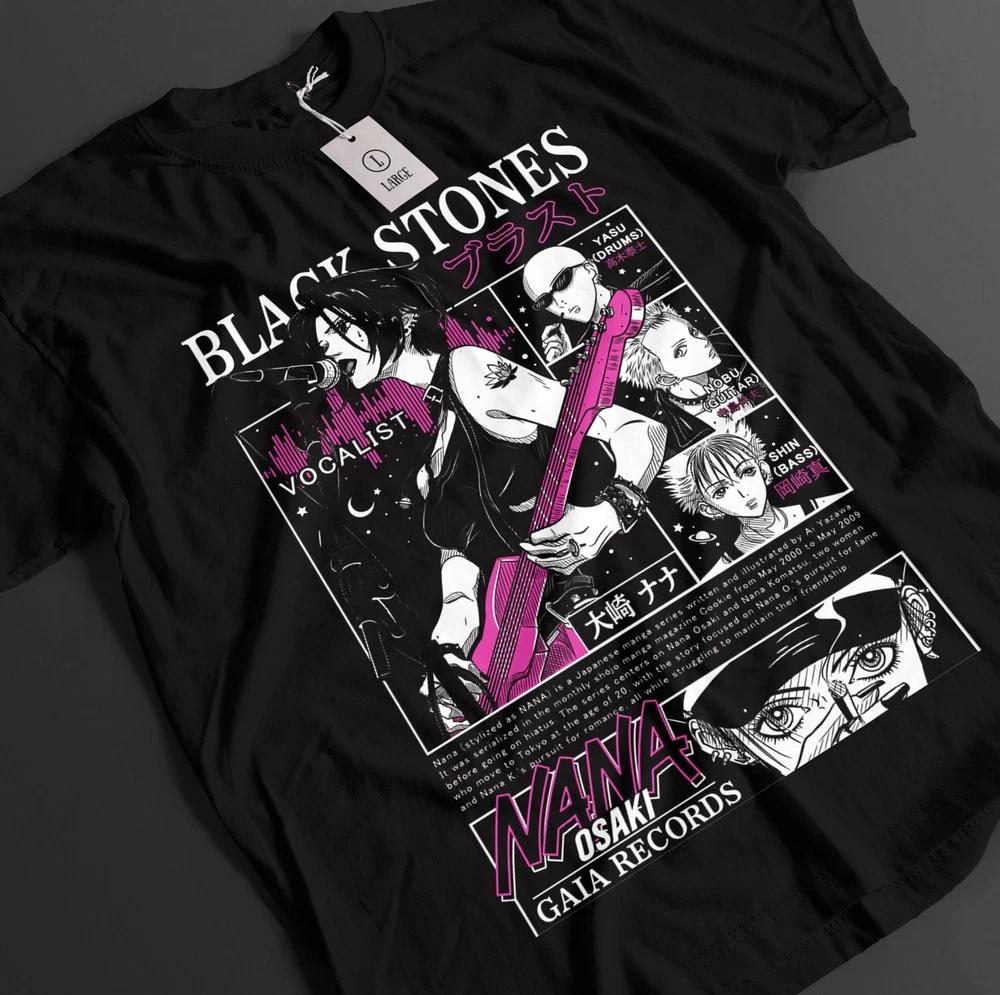 Anime Nana Osaki Hachi RoUnisexce Love Black TShirt Gift For Otaku S