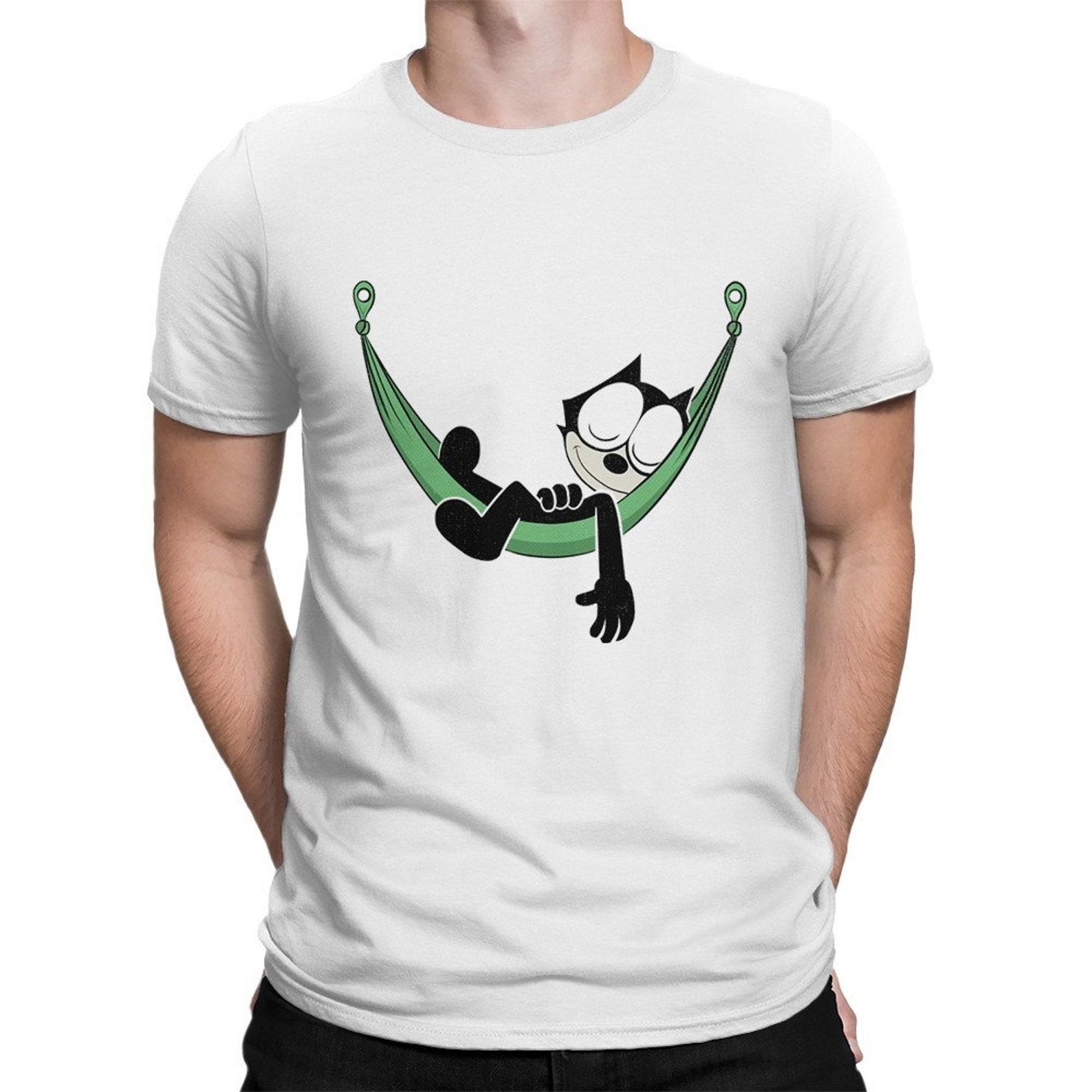 Felix the Cat Is Sleeping T-Shirt, Men s Women s All Sizes (pfa-211) M