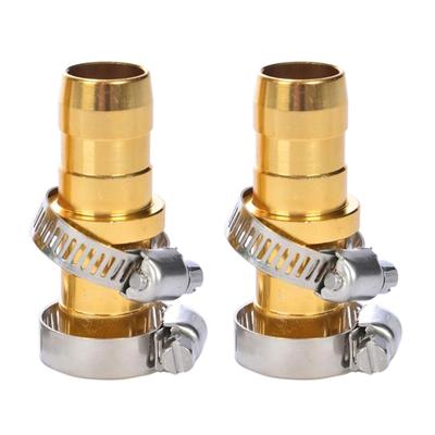 2pcs 1.91 Cm -1.95cm  Hose Connector with Metal Clip for Household for Garden Car Washing Practical Equipment Accessory