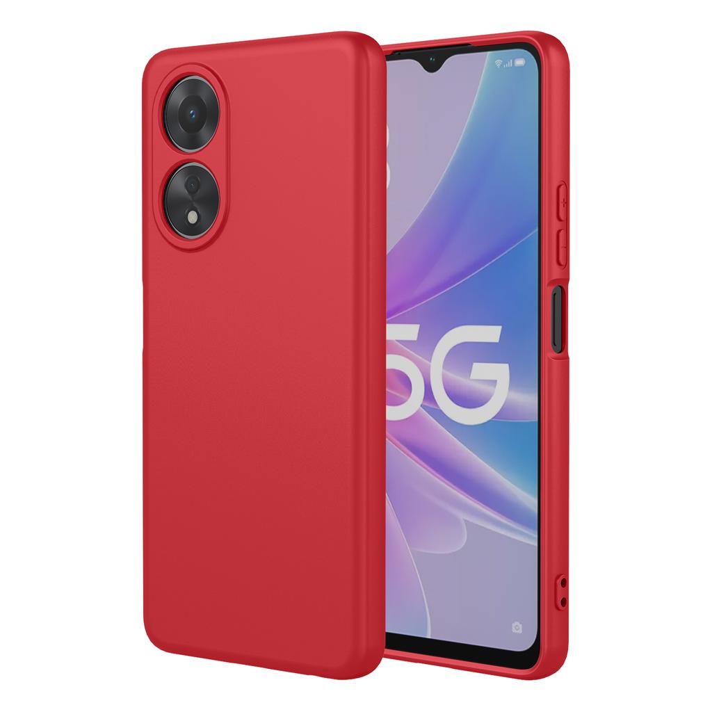 Flexible Liquid Silicone TPU Case For OPPO A60 A40 A40M A80 A79 5G A98 A78 A58 A38 A18 A3 Pro Protective Cover Fundas Coque Capa