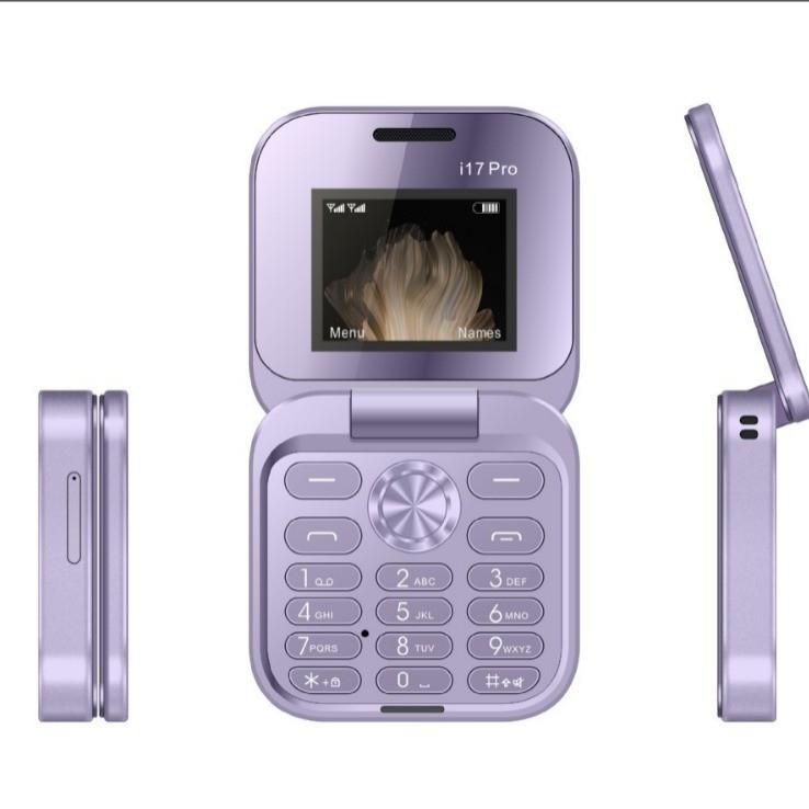 I17pro Flip Phone Mini Elderly Machine Dual Card Dual Standby Loud Large Character Function Machine