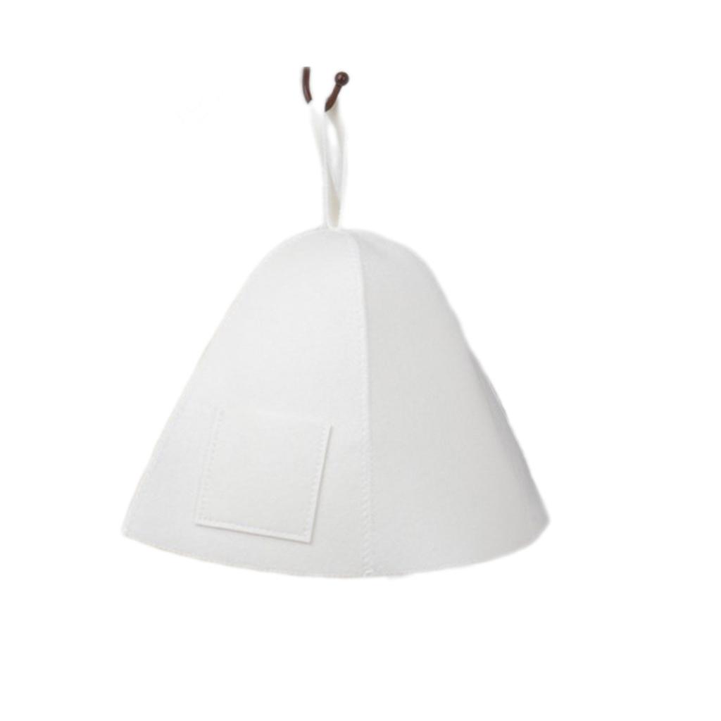 Wool Felt Sauna Set Hat Russian Glove Pad Fashionable Bath Shower Cap Men Women Protective Hair Cover Bathroom Accessory