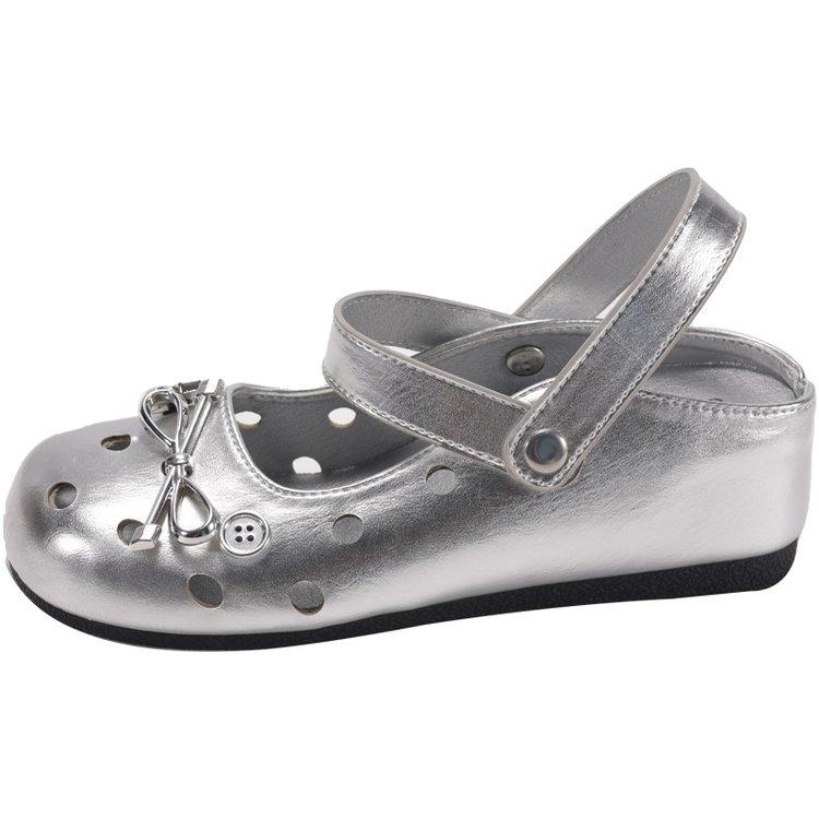 Fashion Women Sandals Hole Shoes Girl Beach Shoes Light Sandals Outdoor Home Trend 2025 Summer Wading Non-slip Shoes Sandalias De Mujer