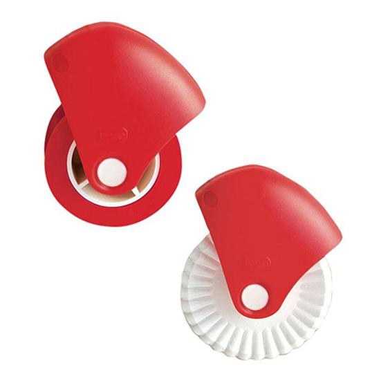 Home Pizza Kitchen DIY Rust-Proof Pie Noodles Manual Cutter Knife Pastry Tool