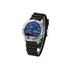 Citizen Quartz Movement PU Strap Watch 42mm Men's Watches Blue Dial JG0070 20L Diving Cylinder JG0070-20L
