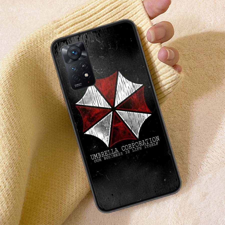 

Umbrella Corporation Phone Case For Redmi 13C 14C Note 14 13 Pro Plus 5G Clear Capa 12 12C 10A 10C 10 9A 9C 9T 9 8 Pro Cover TPU Redmi Note 14 Pro 5G