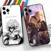 v-Vinland Saga For iPhone 13,17,11,12,16,14,15,Plus,Pro Max Soft Silicone Black Phone Case