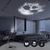 1Pc Skull Projection Lamp With 4/6 Switchable Pattern Design Led Night Light For Room Wall Ceiling Decoration Halloween Gift