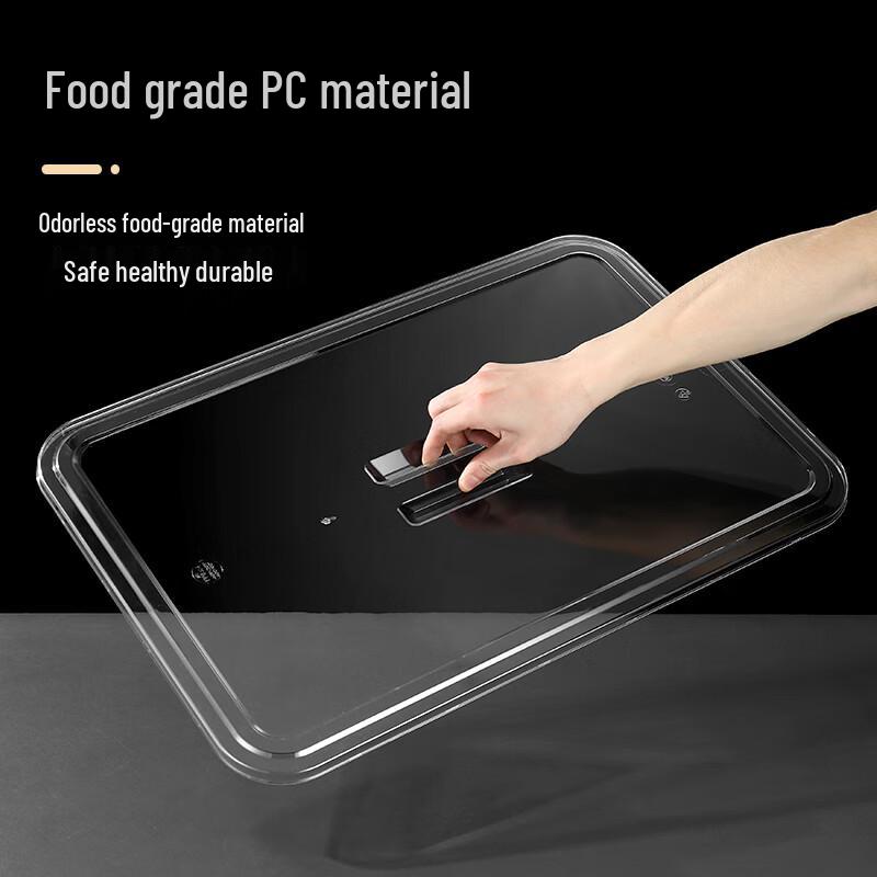 Wuhe Acrylic Transparent Rectangular Lid