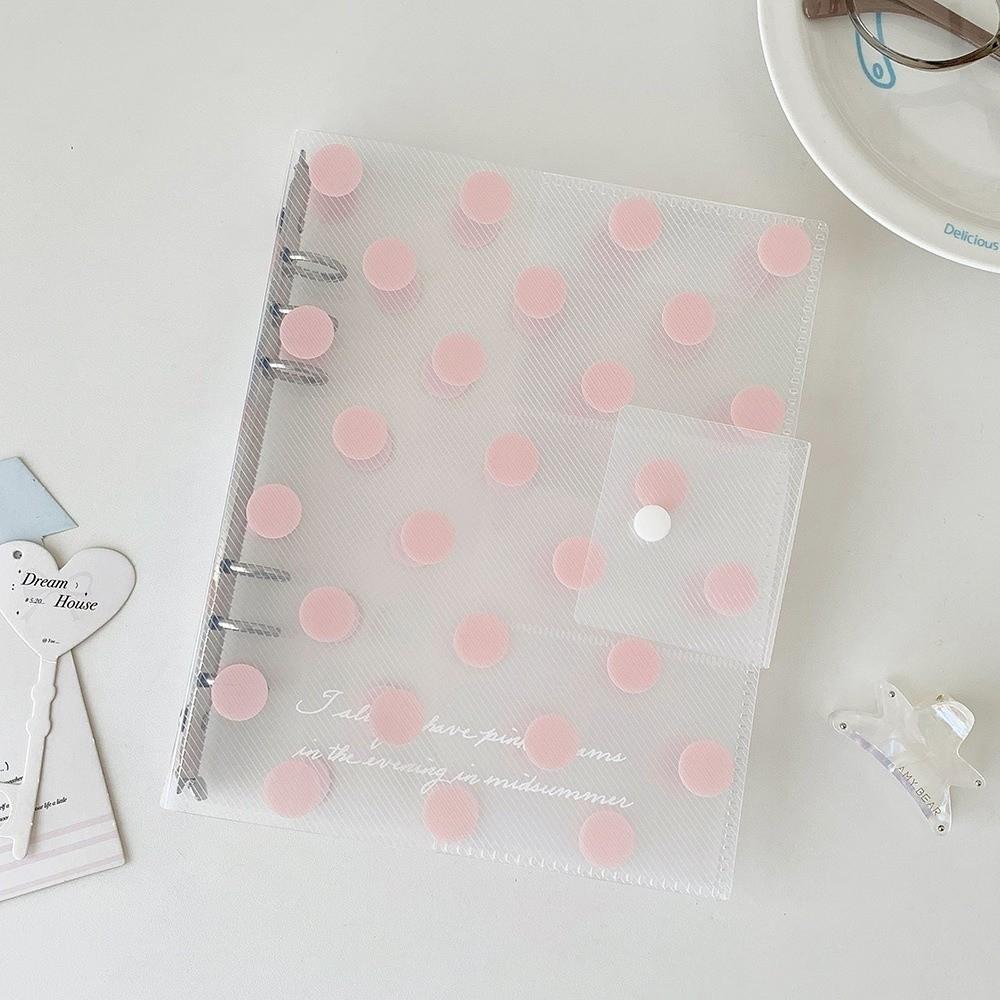 A5 Size Loose Leaf Binder Cover 3 Inch Width Photo Storage Folder  DIY Scrapbooking