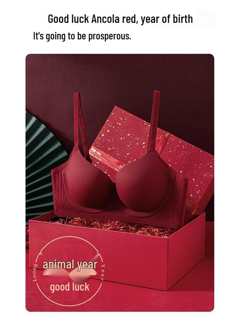 Push-Up Seamless Bra: Enhanced Lift & Support, Anti-Spillage, Anti-Sag, Side Support for Fuller, Rounder Look.