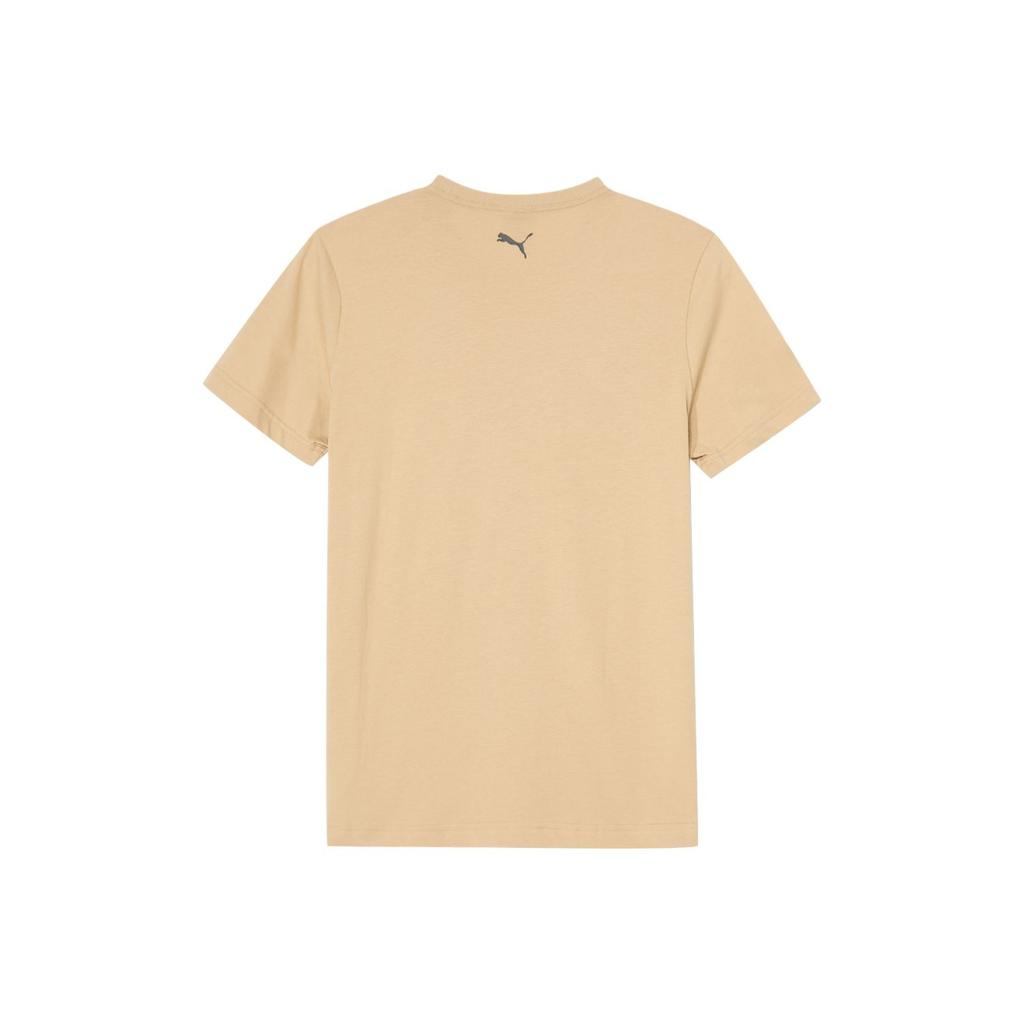 Puma Breathable Letter Comfortable Round Neck Short Sleeve T-Shirt Men Tops 685606-83