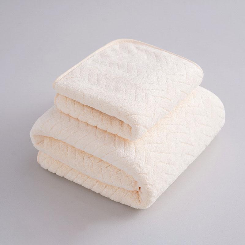 Coral Fleece Bath Towel Set Soft Absorbent Quick Dry Bathrobe Beach Towels for Adults Home Shower Spa Travel Use