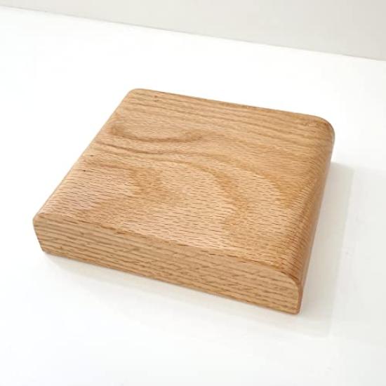 KATOMOKU Cat Feeding Table, 1-Piece, Oak, km-124OA