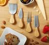 Cheese cutting board, serving snacks, cake stand, bamboo knives
