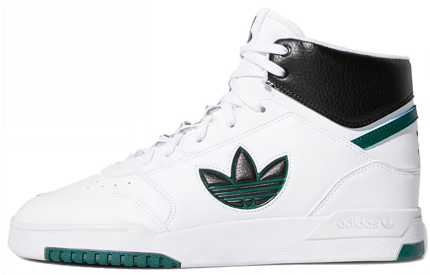 Adidas Originals Drop Step Xl  White Green  FW2037 36