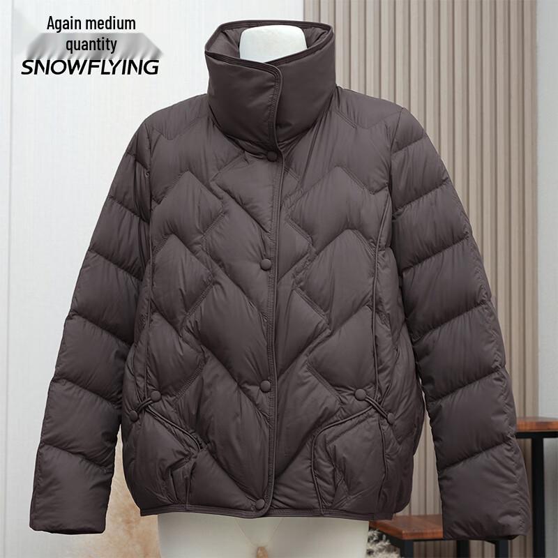 SNOWFLYING Women's Short Duck Down Jacket