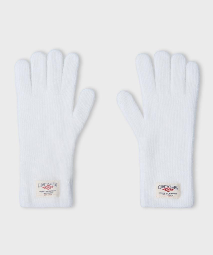 CHICKS Mohair Blur Fingerhole Gloves (8 Colors)