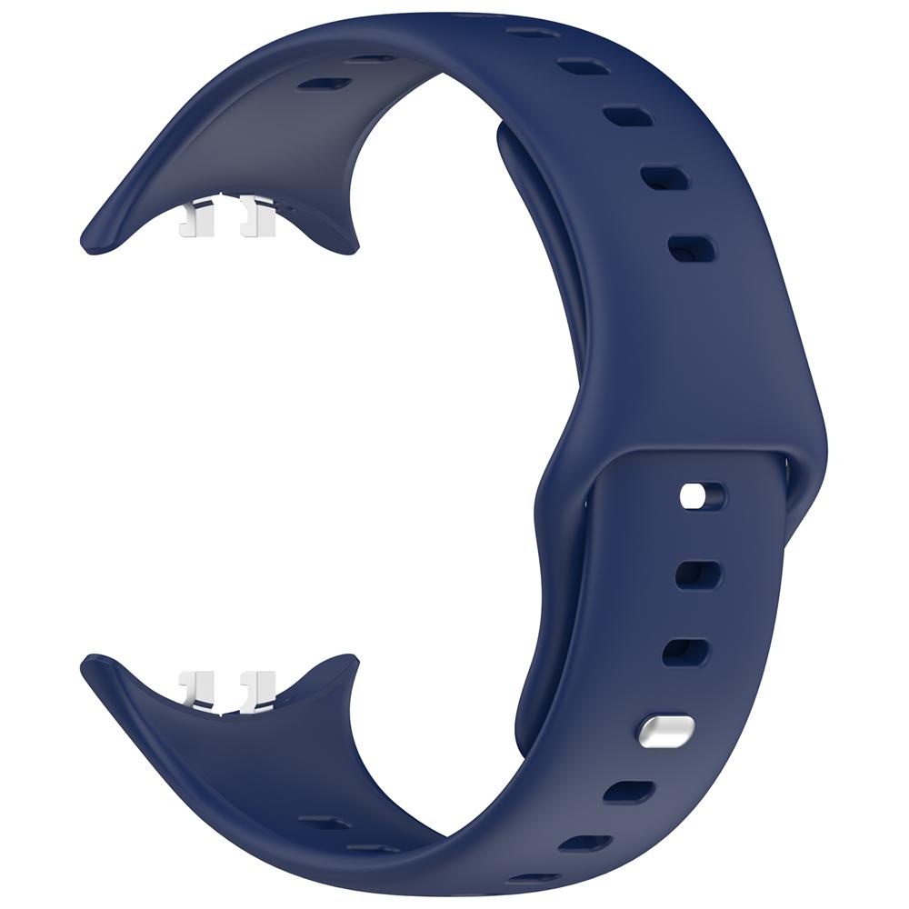 

Силиконовый ремешок с обратной застежкой для спортивного браслета vivo Watch5 для часов IQOO 5, аксессуары для ремешка темно-синий