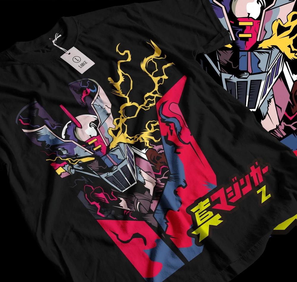 TShirt Mazinger Z Rare Logo Brod Unisexga Anime Transzor Super Robot 080 S