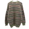 BRAEMAR 80s 90s Made in Scotland Old Overall handle Long sleeve sweater Men's Used