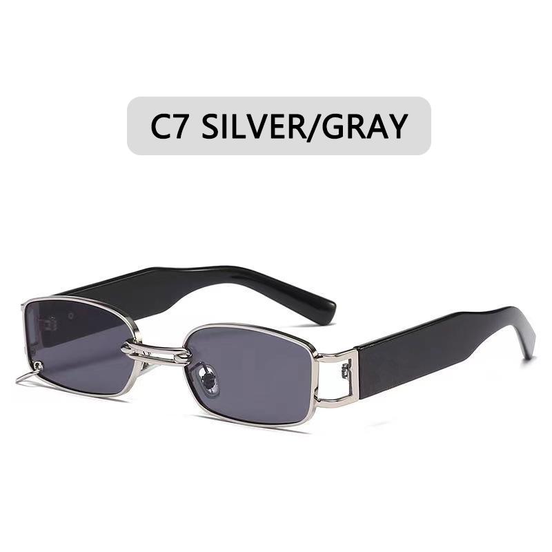 

New Square Sunglasses Women Luxury designer Small Rectangle Sun Glasses UV400 Men Black Shades Retro Eyewear For Female with label