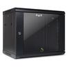 Rack monté sur le mur - INTER-TECH - SMA-6409 - 9U - Capacité 30 kg - Couleur Noir