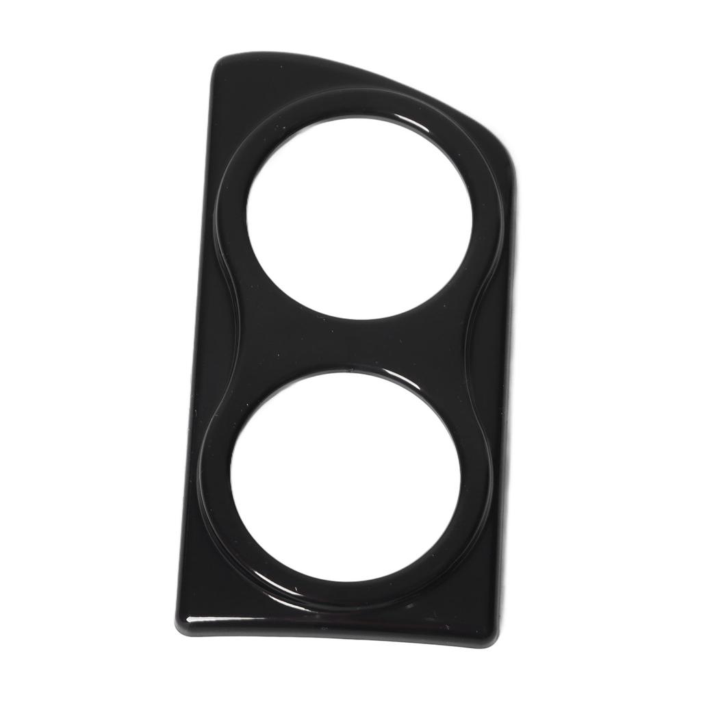 Doppel-Armaturenbrett-Anzeigenhalter Lüftungsschlitz-Anzeigenhalter Glänzend Schwarz Ersatz für Vauxhall Astra H VXR MK5 RHD