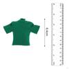 1/12 Men T Shirt Miniature Outfits Loose Short Sleeves, Mini Clothing, Handmade Doll Clothes for 6in
