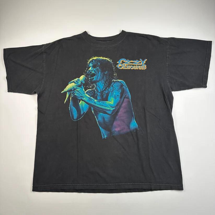 

Rare 1997 Ozzy Osbourne Concert Short Sleeve Black All Size Shirt Unisex T-Shirt XXXXL