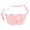 Korean Wrinkled Canvas Dumpling Bag - Versatile Large-Capacity Shoulder & Messenger Bag for Women