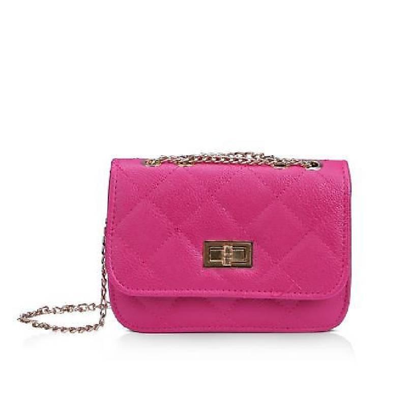 Trendy Hollow Chain Crossbody Bag With Lock Closure For Women