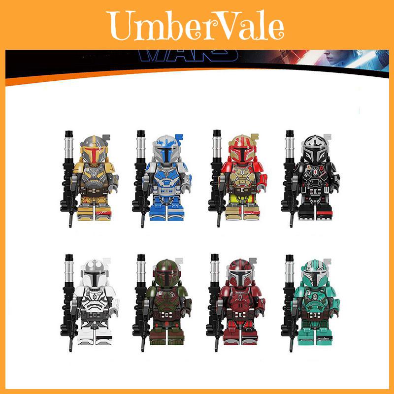 High-quality Heavy Infantry Mandalorian Star Wars Minifigures For Creative Play And Learning