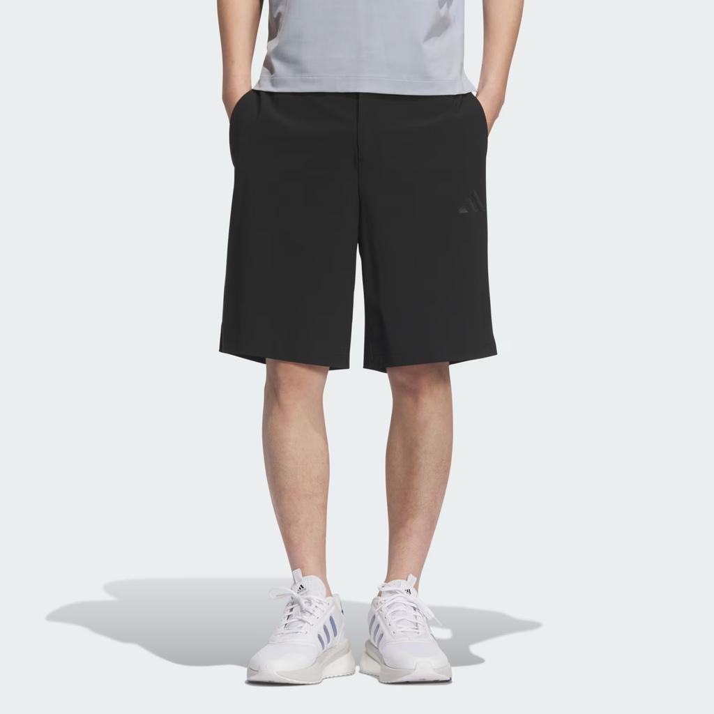 Adidas Logo Solid Color Comfortable Sun Protection Casual Shorts Men Shorts Black JL6053