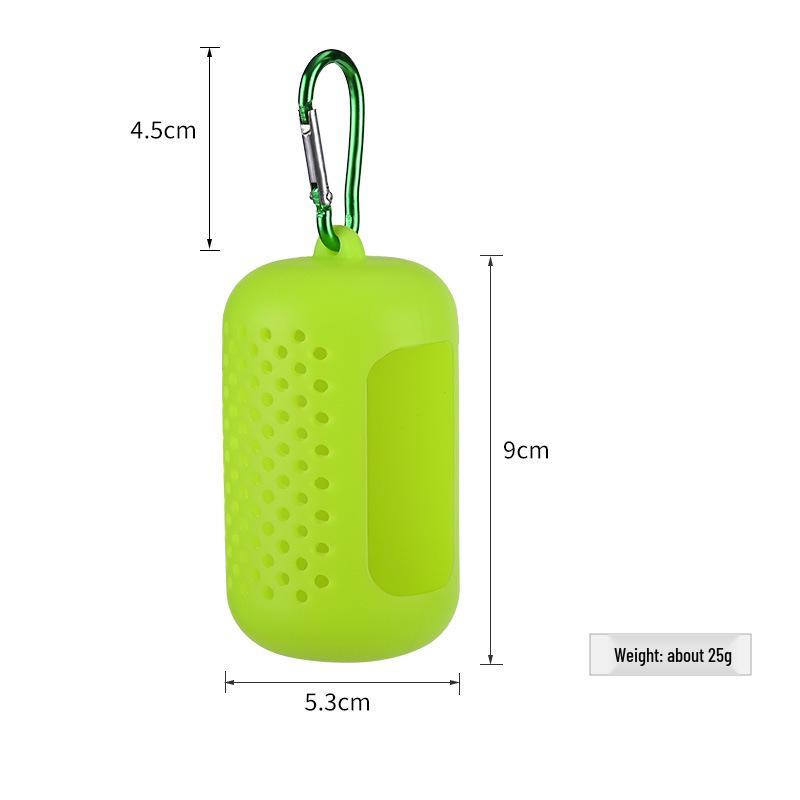 Silicone Outdoor Sports Quick-Drying Cooling Towel with Portable Storage Box