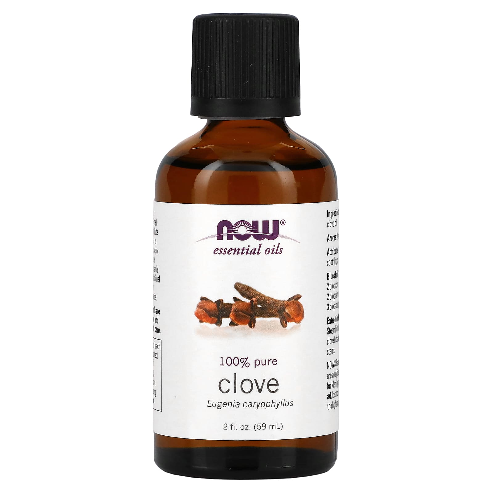 

NOW Foods, Эфирное масло, гвоздика, 2 жидких унции (59 мл)