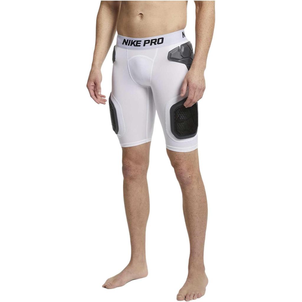 Nike Pro HyperStrong Men's Padded Football Shorts White Black AQ2732-100