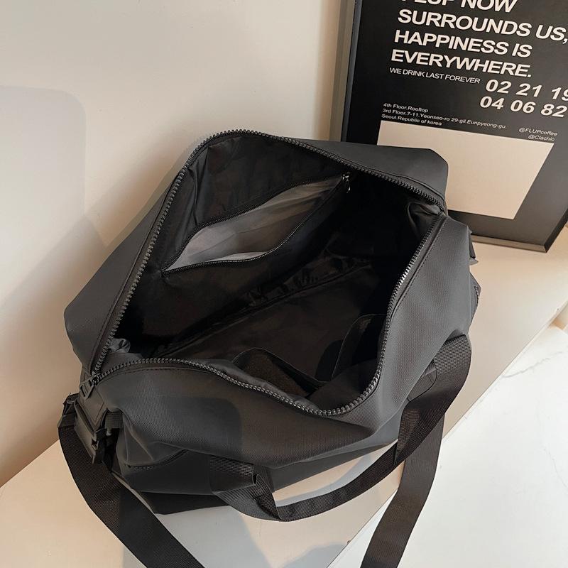 Leisure decompression portable travel bag dry and wet separation training fitness yoga bag student luggage bag can be set with tie rod