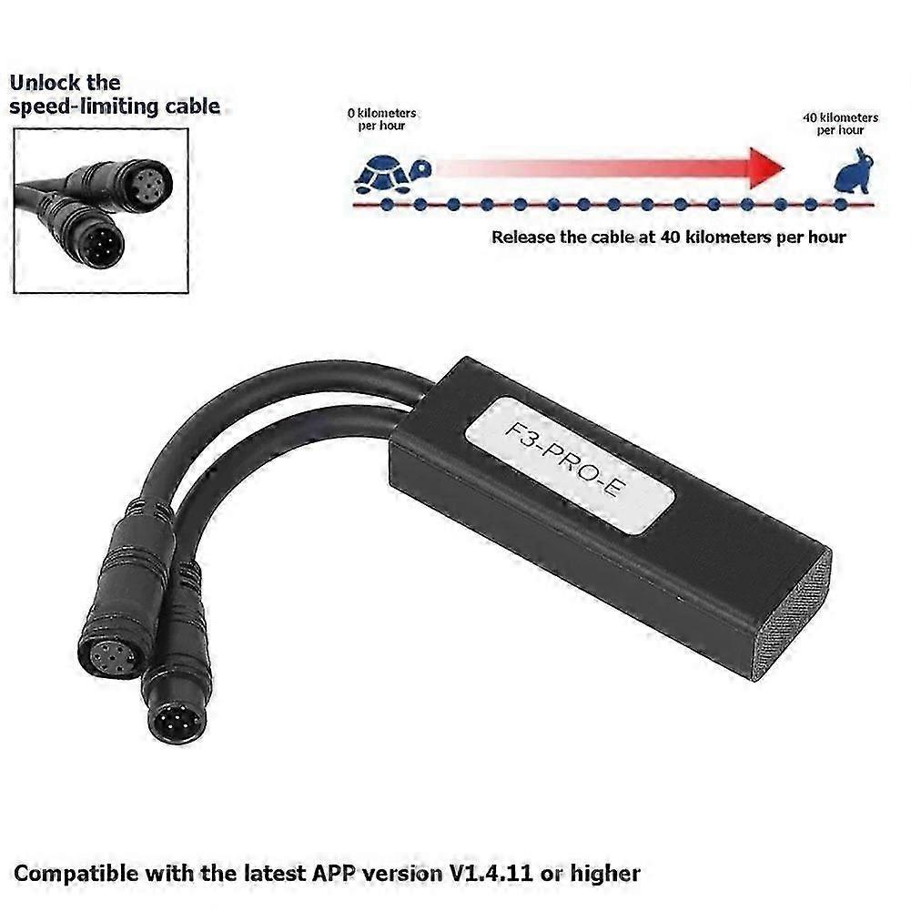 Speed Release Cables for Ninebot Segway F3 F3 Pro Electric Scooter Max Riding Speed 40km/H Unlock Speed Limit Cables