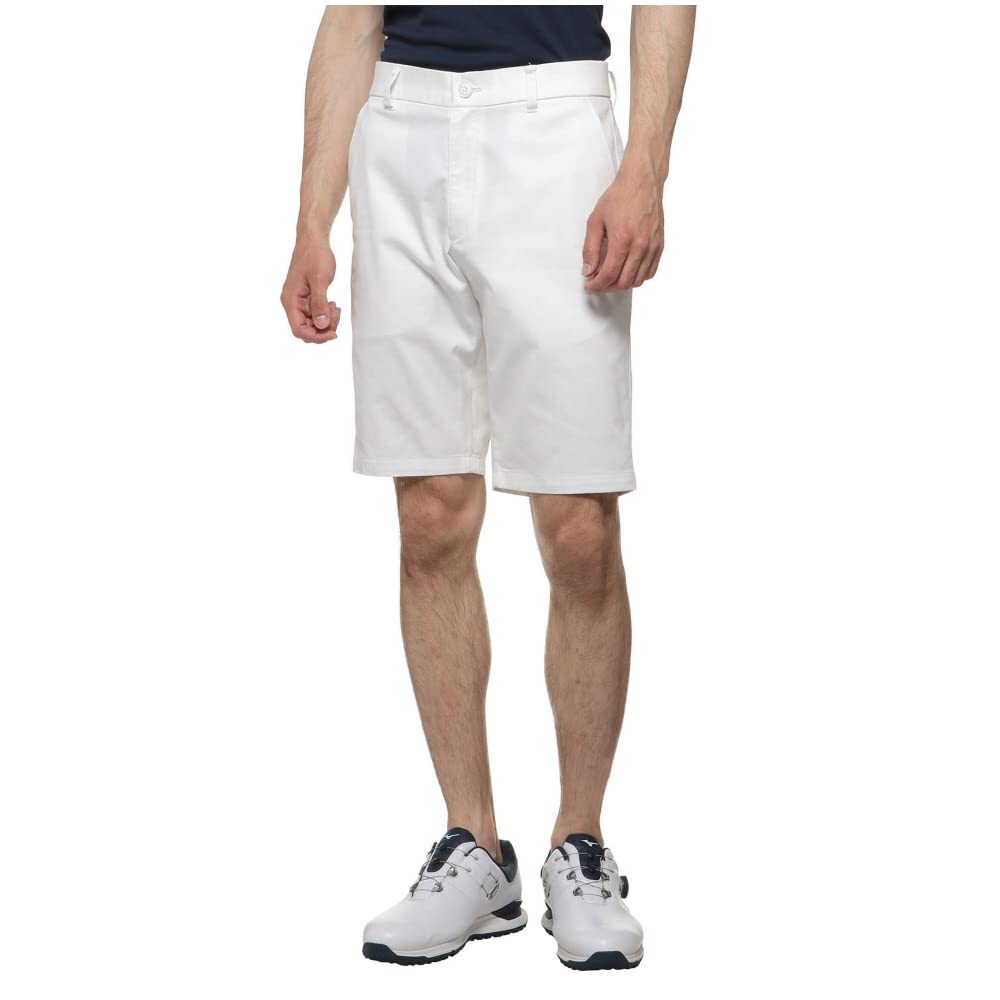 

Mizuno Move Golf Cotton Elastic Water Size 2XL Shorts, Blend, Stretch, Waist, Repellent, Men s, White, (E2MF2A30) белый