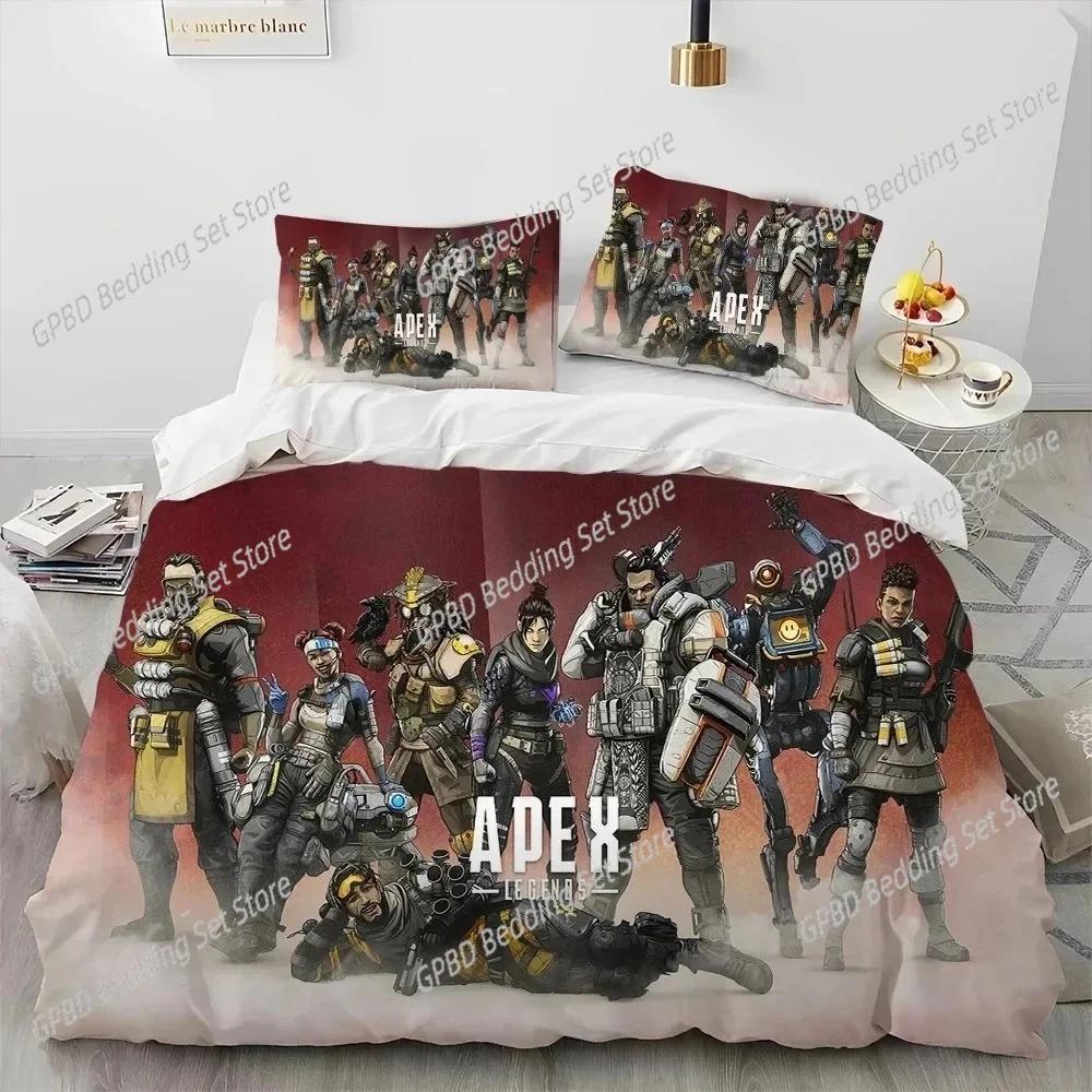 Comforter 3D Print A-Apex Legends Bedding Set 3D Printed Suitable For Bedroom Kids Home Textile